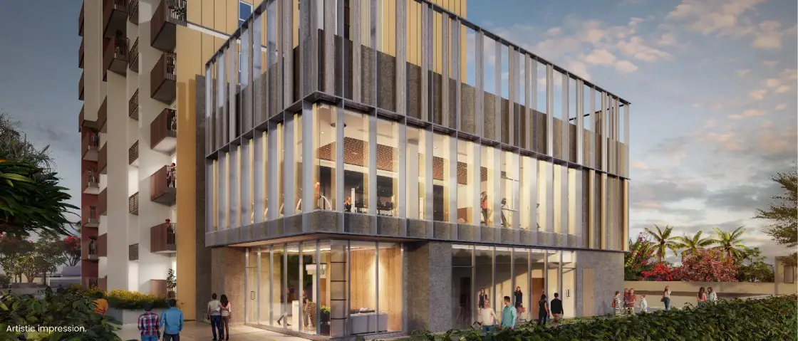 3.5 BHK Sky Residence with Study - Mahindra Eden - Image 4