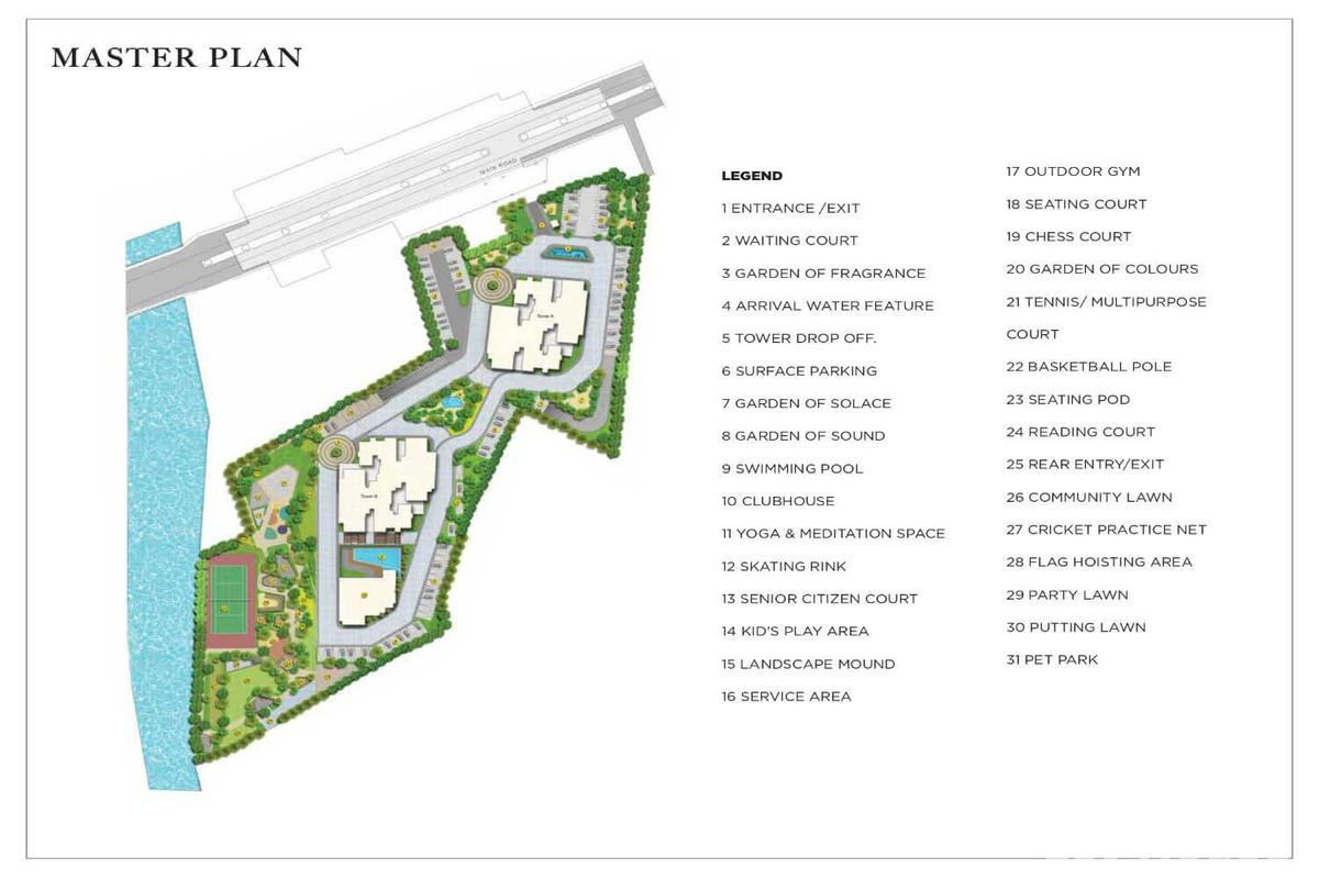 Luxury 3 BHK Elite Apartment - Purva Blubelle - Image 5