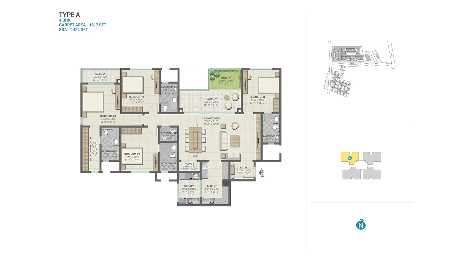 Premium 3 BHK - Sobha Neopolis - Image 6